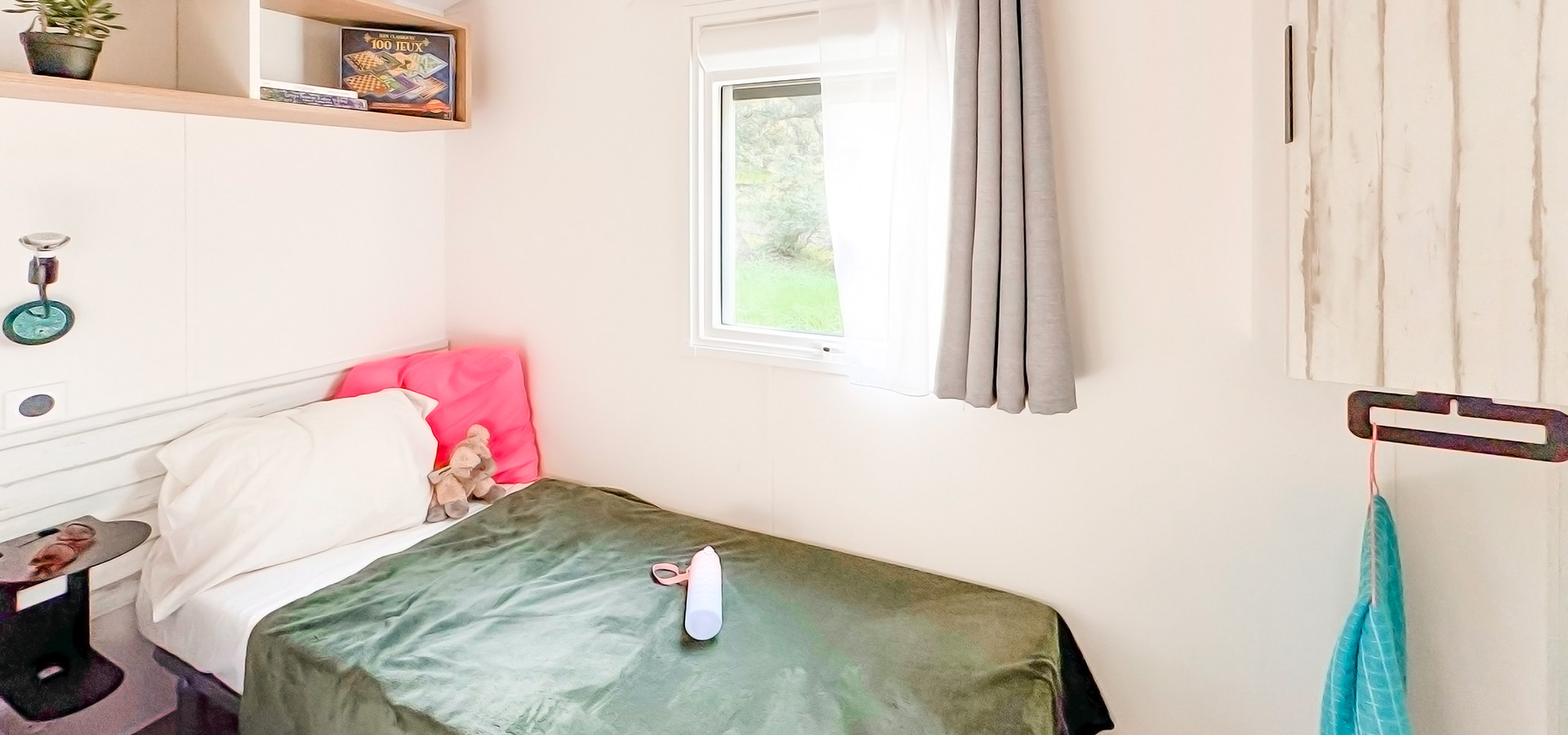 Camping la vetta location MH confort 2CH chambre enfants